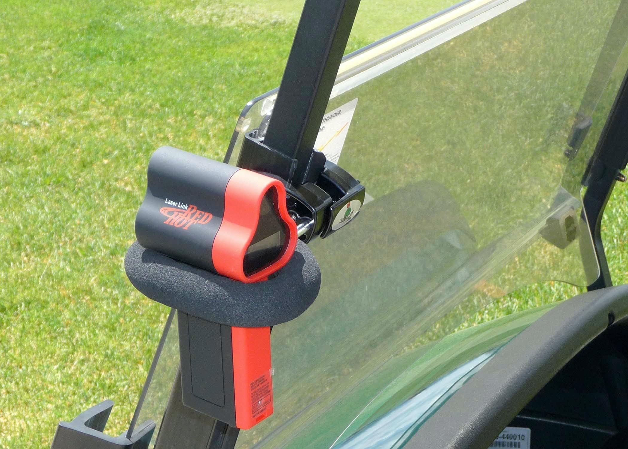 Caddie BuddyGolf Cart Mount/Holder for Laser Link Redhot, Switch Tour, RH2, Quickshot, Eagle Rangefinders.