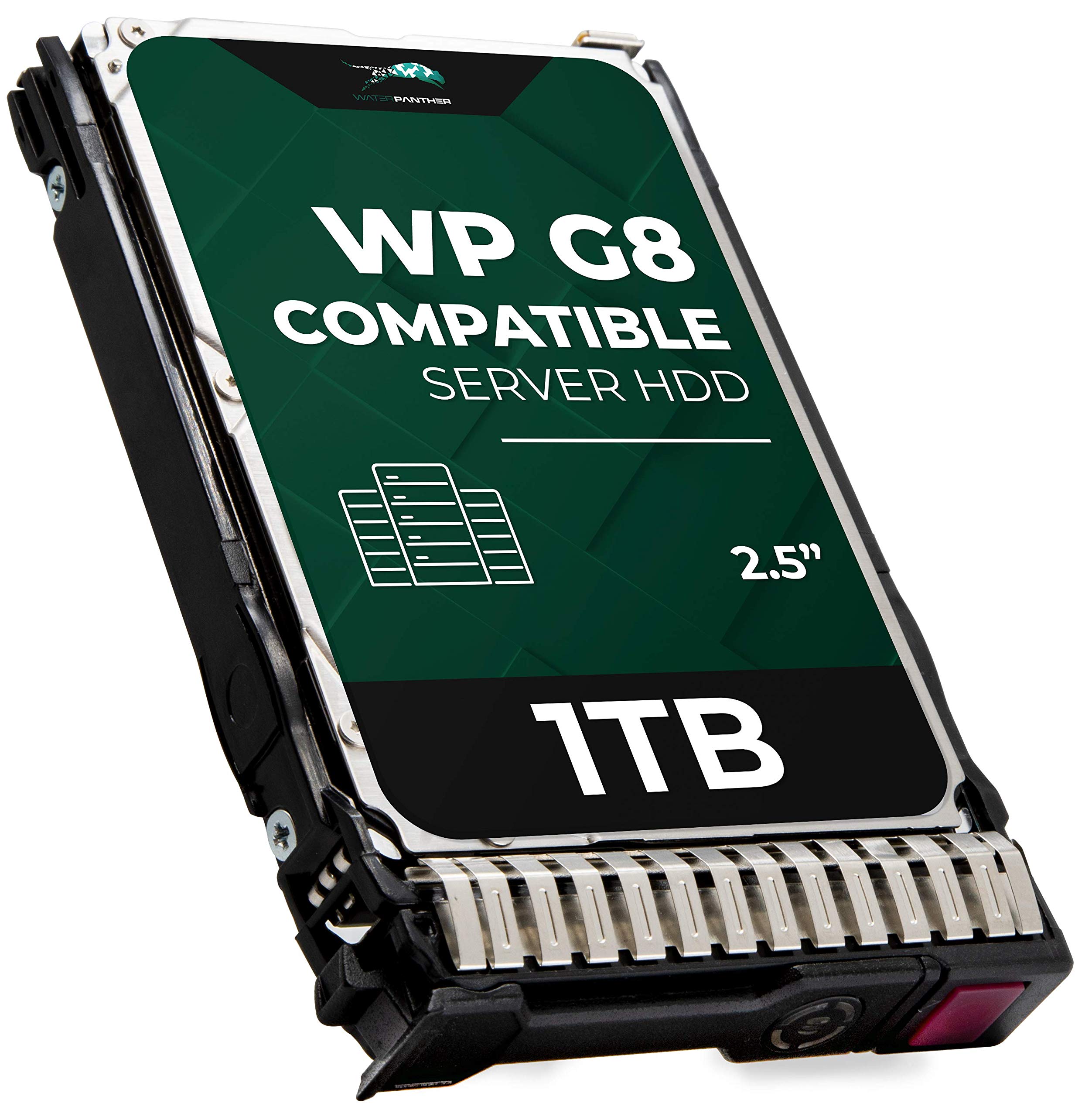 1TB 7.2K RPM SAS 12Gb/s 2.5-Inch HDD for HP ProLiant Servers | Enterprise Hard Drive in G8 G9 Tray Compatible with 765464-B21 765464-S21 765872-001 832514-B21 832984-001