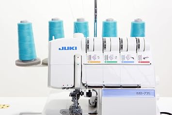 Juki Mo-735 5 - آلة خياطة خيط الخيط وغطاء الغطاء