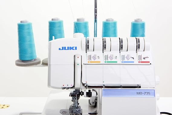Juki Mo-735 5 - آلة خياطة خيط الخيط وغطاء الغطاء