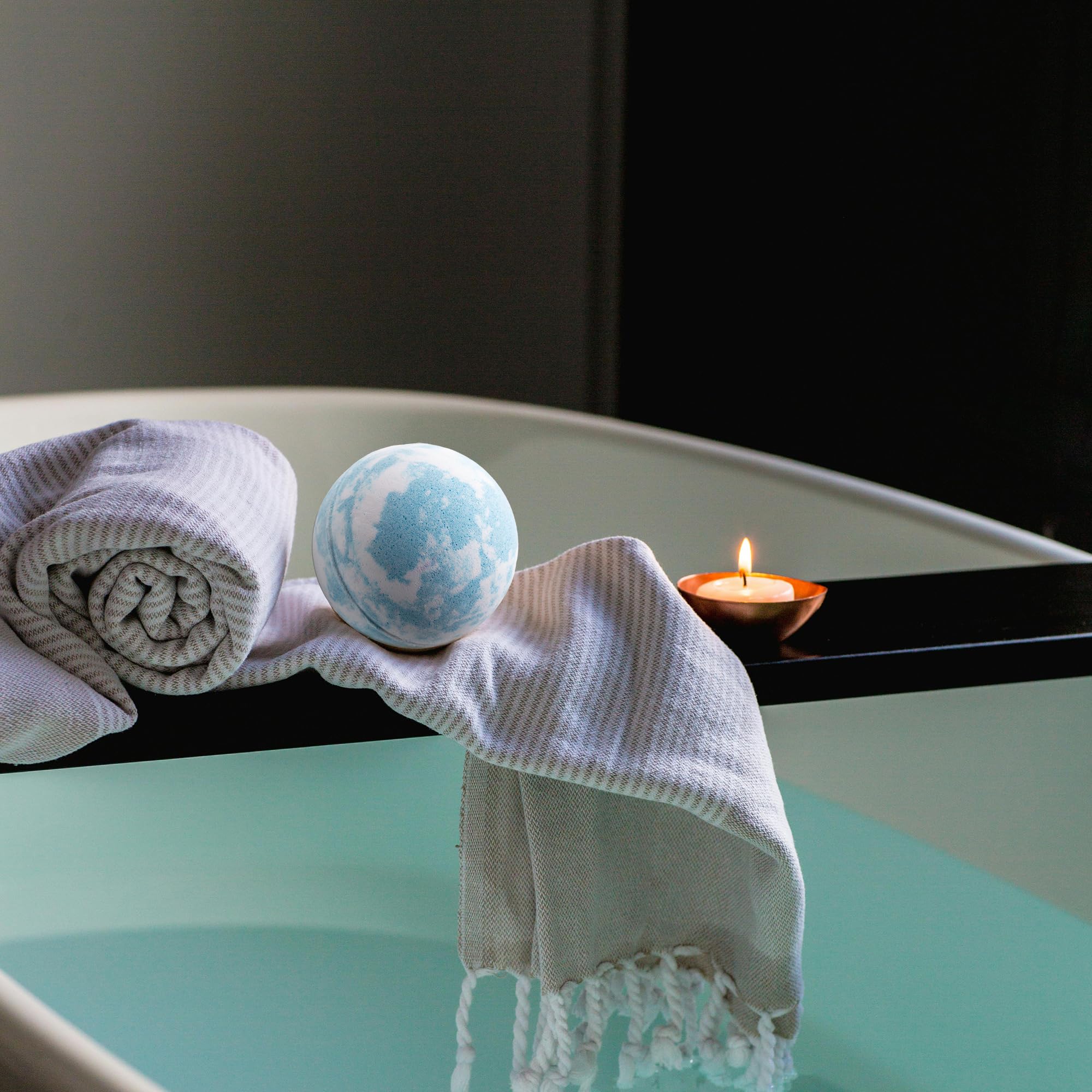 Bomba da bagno da donna, 9 bombe da bagno fatte a mano con oli essenziali naturali e burro di cocco, regalo di Natale per mamma, moglie e fidanzata, fragranze floreali Burb