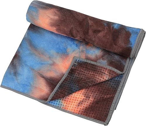 Miniatura 5 de Toallas de yoga, toalla de yoga antideslizante con textura de gofre antideslizante, manta de yoga de microfibra 100% absorbente, sin olor, tamaño