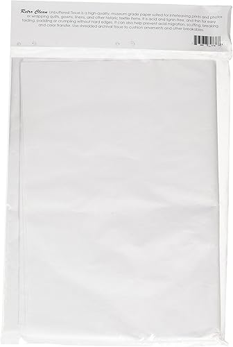 Miniatura 2 de Sewline RetroClean - Papel de seda de grado archival sin búfer, 24 x 36 pulgadas, 12 hojas