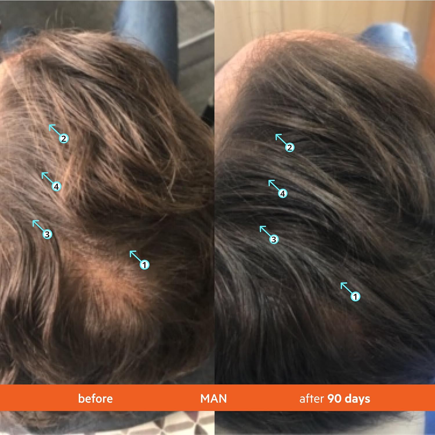 DS Labs For Men & Women Revita Conditioner - Scalp Refreshing Hydration for Fuller Looking, Weightless Hydration, Caffeine, Turmeric, Sulfate & Silicone Free, Color Safe, 205 mL | High-Performance, Strengthening, Thickening, Volumizing, Fuller - Image 3