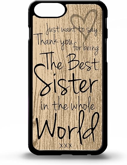 Housse Pour Iphone 6 11 9 Cm Worlds Best Sister Phrase Citation Amour Cadeau Entendre Bff Art Etui Pour Telephone Portable Amazon Fr High Tech