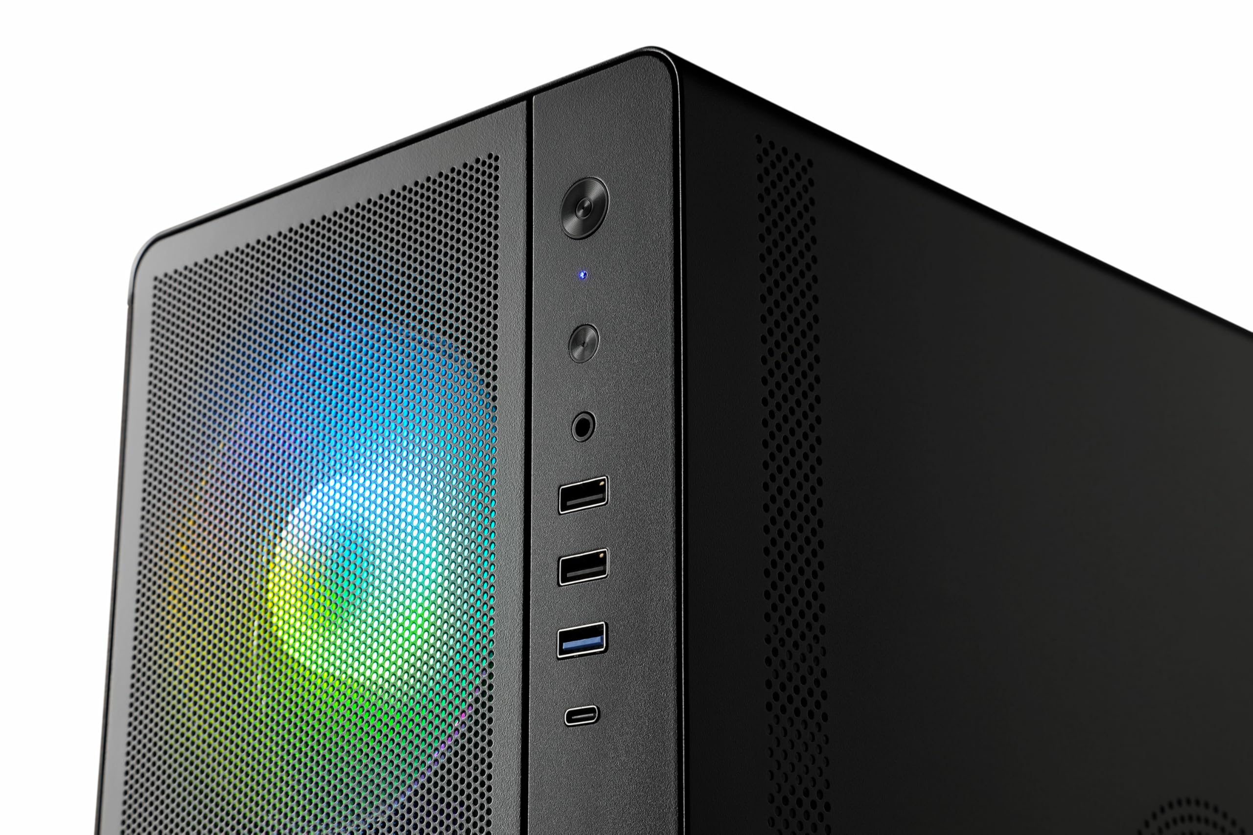 Gaming PC mit Windows 11 Pro | AMD Ryzen 7 5700X 8X 3.4 GHz | RTX 5060 | 1000 GB M.2 NVMe | 32 GB DDR4 RAM | Computer für Zocker, Gamer Desktop Rechner zum Spielen | A16003