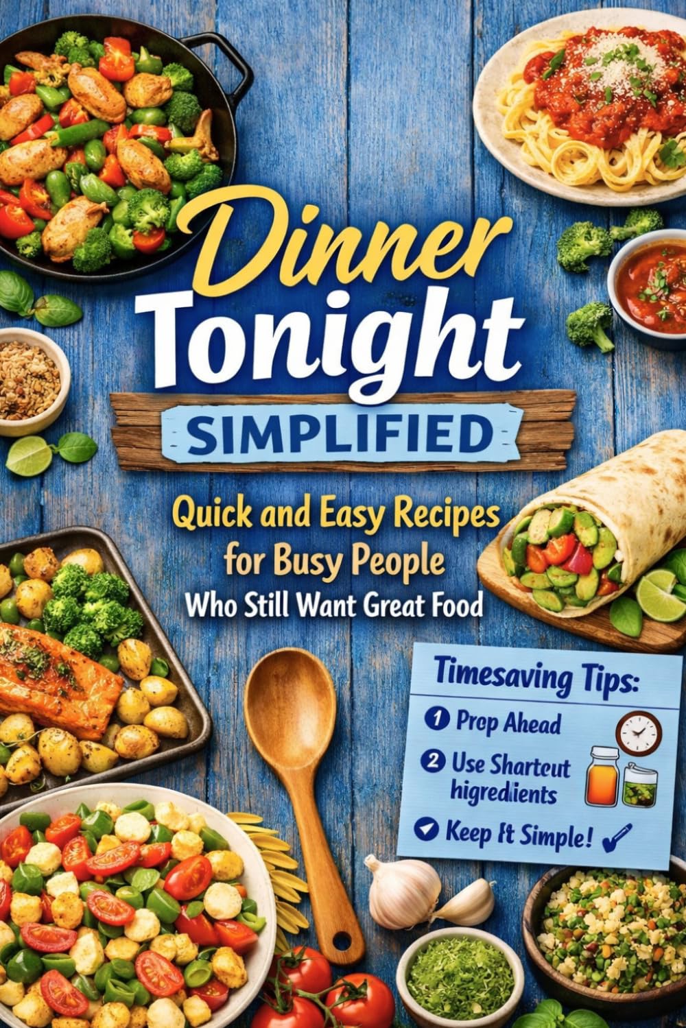 Dinner Tonight Simplified: Quick and Easy Recipes for Busy People Who Still Want Great Food