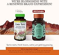 Vista 2 de Herbs Etc. Tónico para el hígado, suplemento para la salud de la vesícula biliar con fórmula herbal, ayuda a la salud general del hígado con cardo