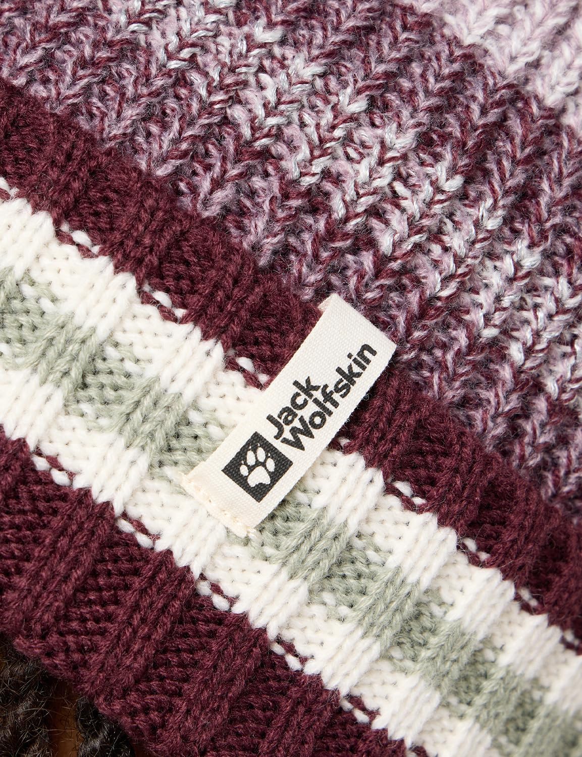 Jack Wolfskin - Night Hiker Beanie K, Boysenberry/Wild Blossom, Unisex Children's Beret,