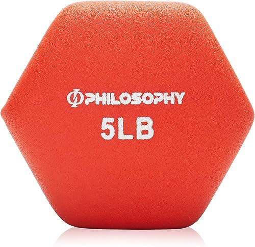 Miniatura 8 de Philosophy Gym Juego de 2 mancuernas de neopreno con forma hexagonal