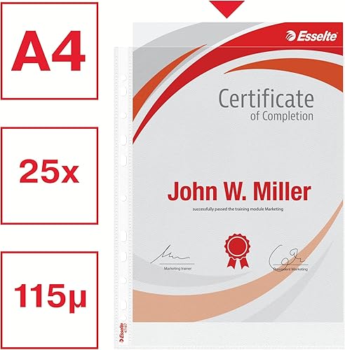 Vista 2 de ESSELTE Bolsillo HDUTY A4 47187 P25