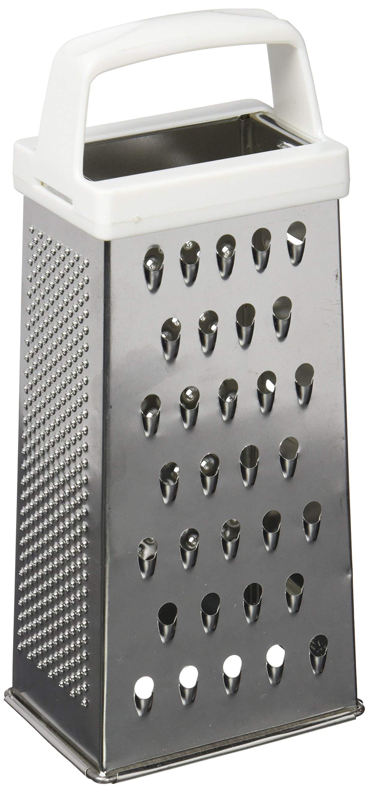 Fackelmann Grater, White/Silver, 8.3 x 3.5-Inch