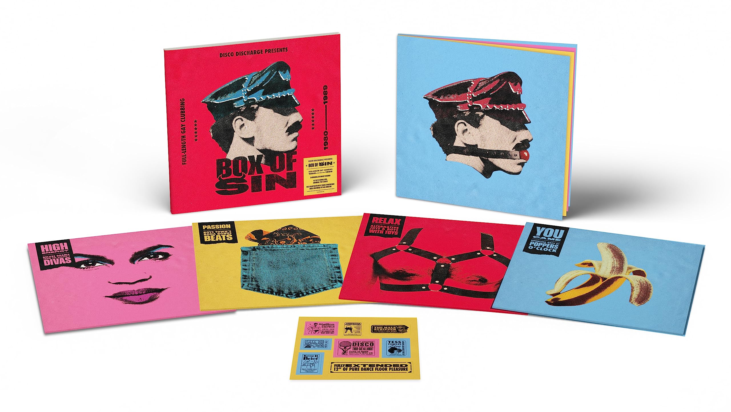 disco discharge presents box of sin black