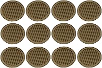 Vista 18 de Cubierta redonda de rejilla de rejilla de plástico de 4 pulgadas para rejilla de ventilación de reptiles (1, blanco)