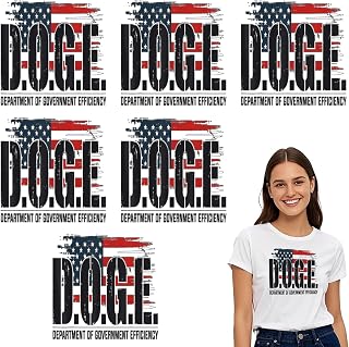 Codify The Cuts D O G E Activism( Iron On Transfers for Tshirts 6pcs