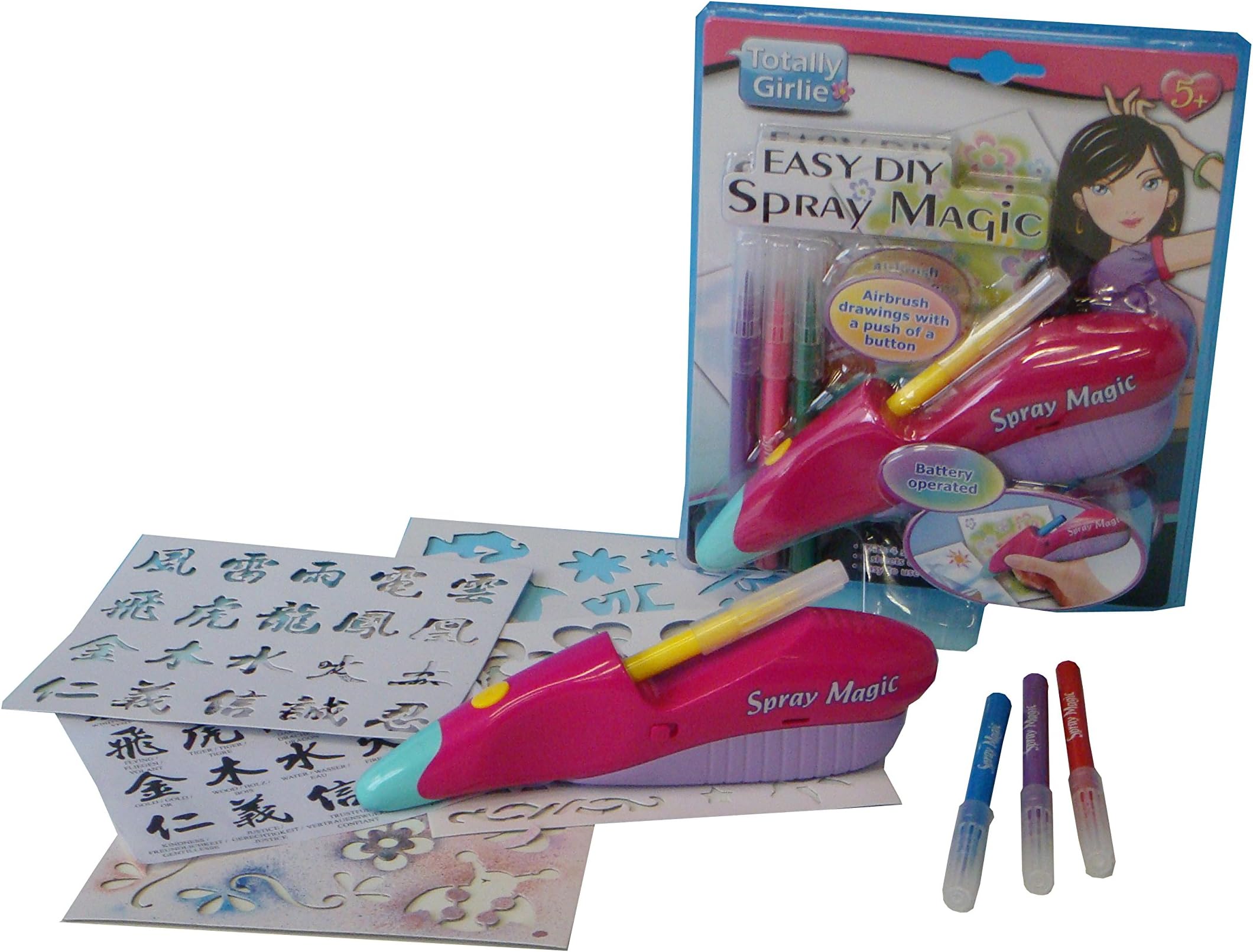 children color spray magic for kids- Multi color