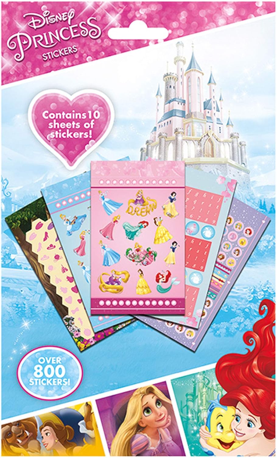 empireposter 800 Sticker Set Disney Princess Sticker Set 800