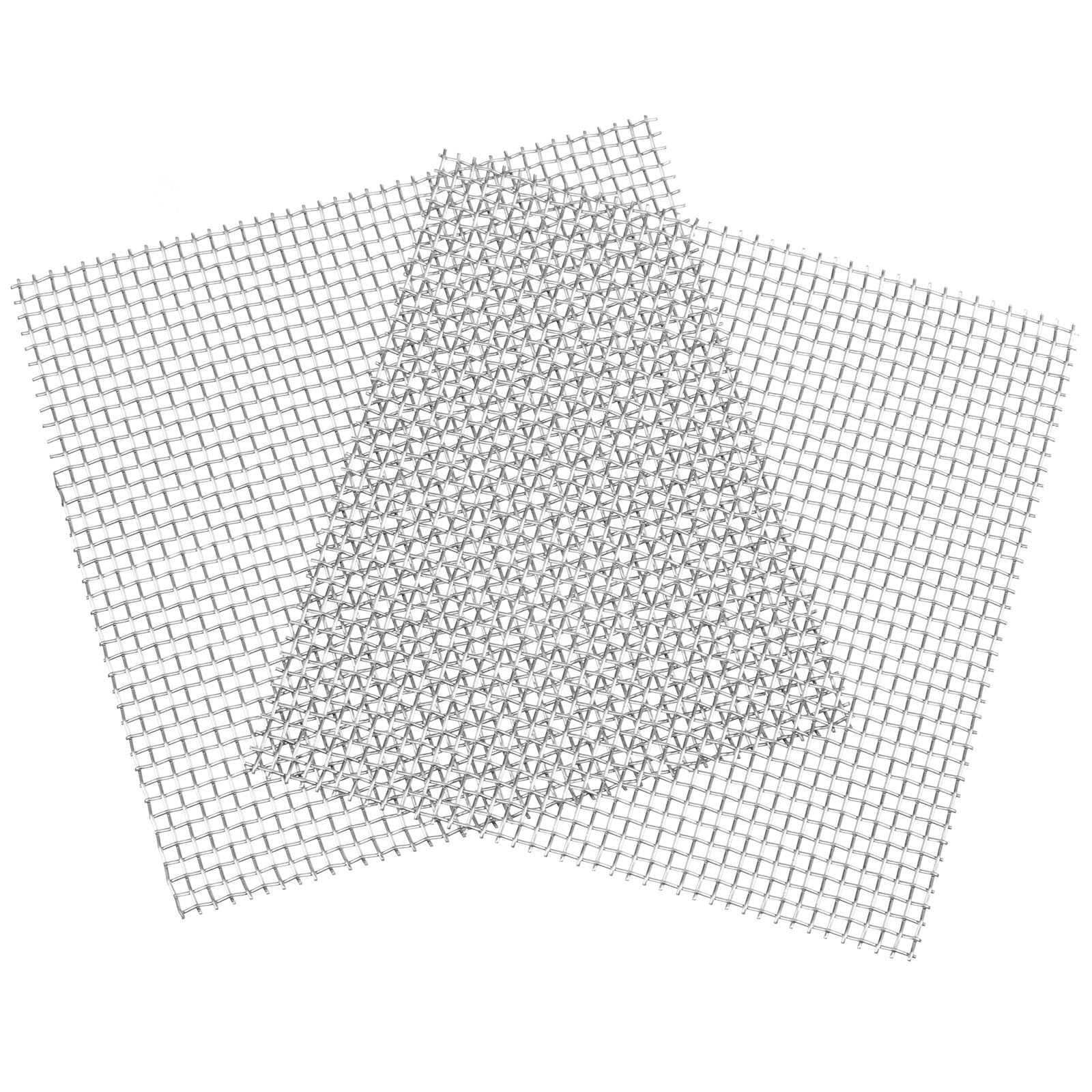 Yardwe 2pcs 8 8 Stainless Steel Mesh Stainless Mesh Fish Decorations for Tank Planting Moss Aquarium Plant Netting Moss Wall Java Kit Floor Fish Tank Aquatic Plants