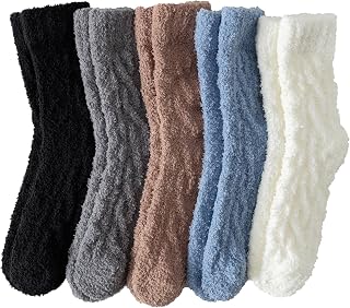 Warm & Cozy Gifts for Women, Fluffy Fuzzy Sock, Plush Sleeping Slipper Socks - Soft Warm Fabric