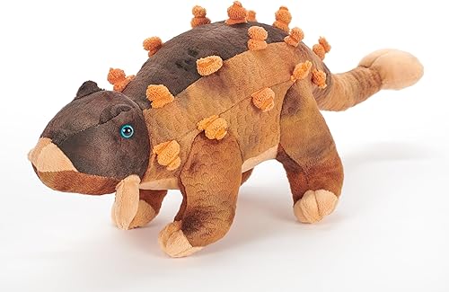 Miniatura 1 de The Petting Zoo Ankylosaurus - Peluche de dinosaurio, dinosaurio ZOOLOGEE, juguete de peluche de 18 pulgadas