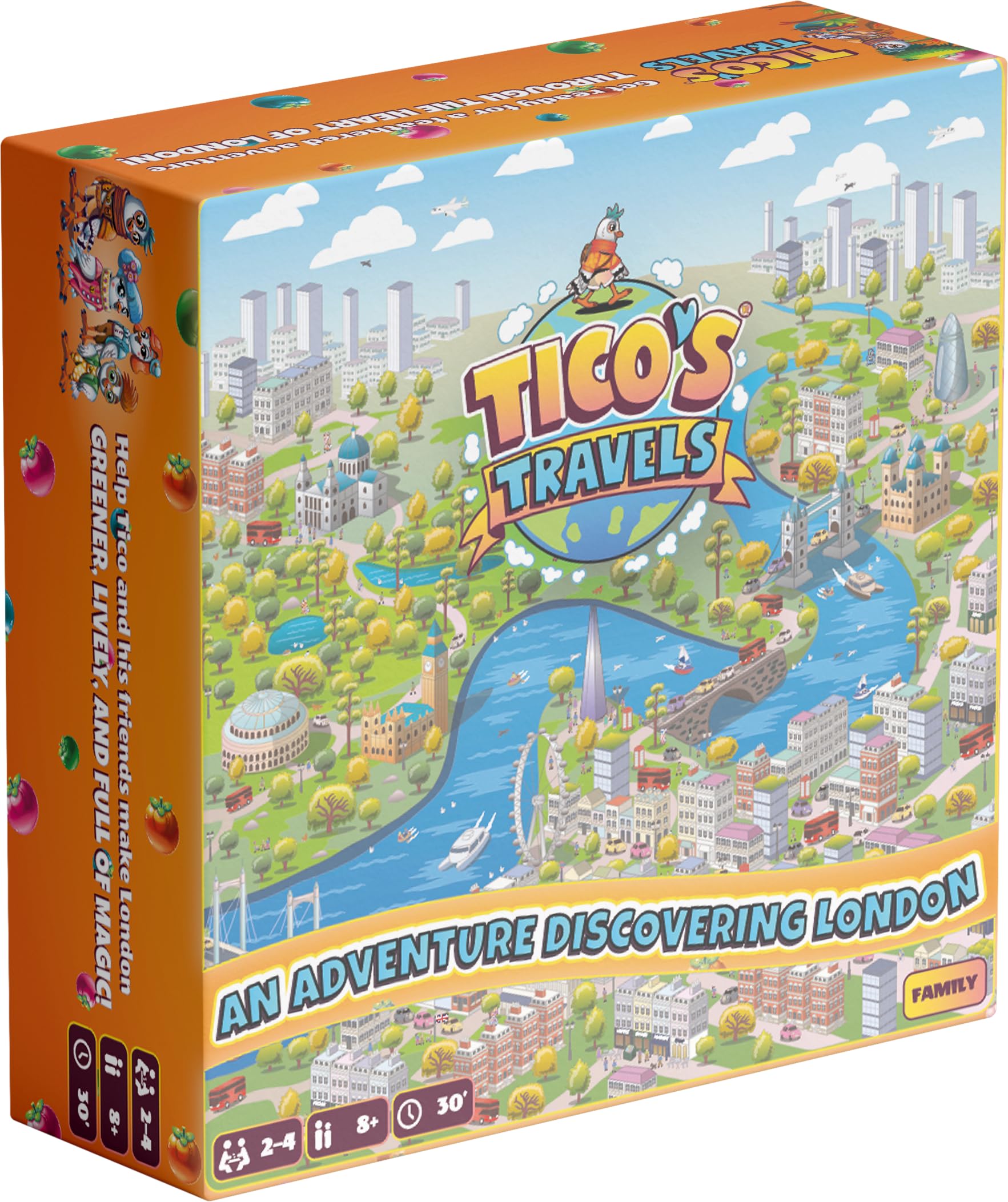 Tico’s Travels, Orange, Compact