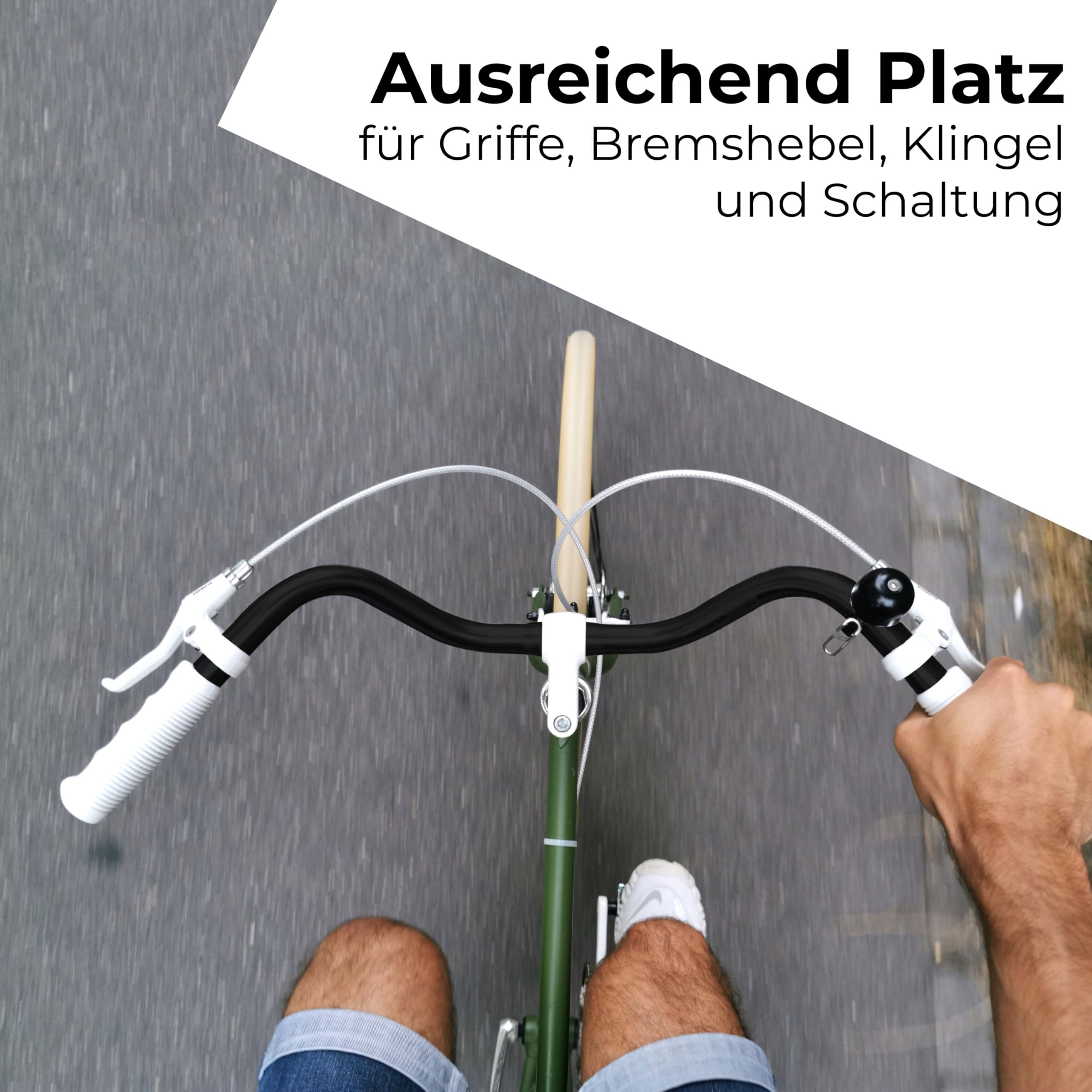Fauhapyway Fahrradlenker Für Kinder - Allrounder Komfortlenker 25,4 Mm