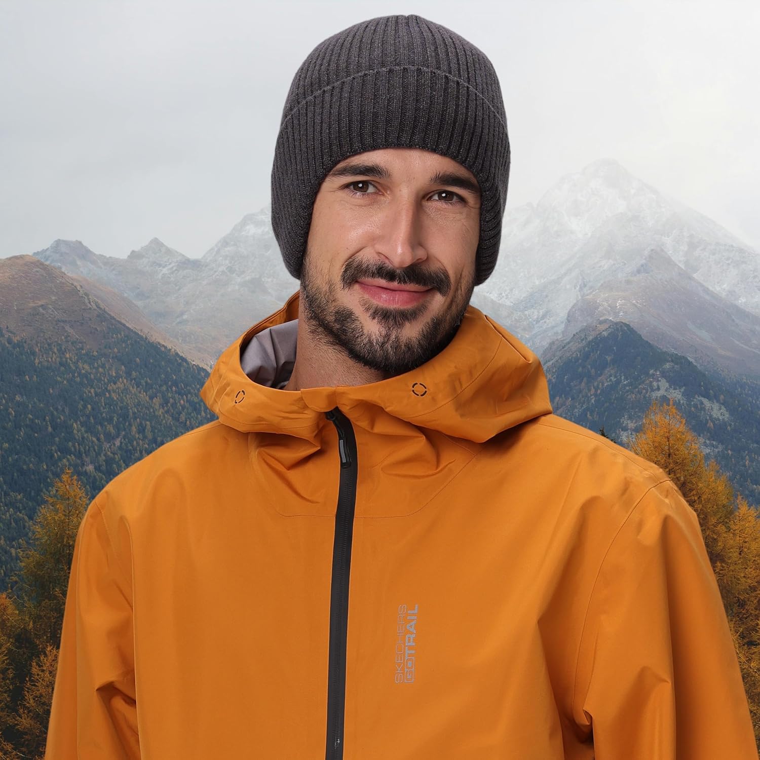 Connectyle Fleece Lined Beanie Hat for Men Women Warm Winter Hats with Earflaps Stretchy Ribbed Knit Skull Cap - Image 2