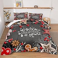 Vista 35 de Bedbay Juego de edredón de playa tamaño King, juego de ropa de cama costera de 3 piezas con diseño de concha de mar, conchas y vida marina, juego