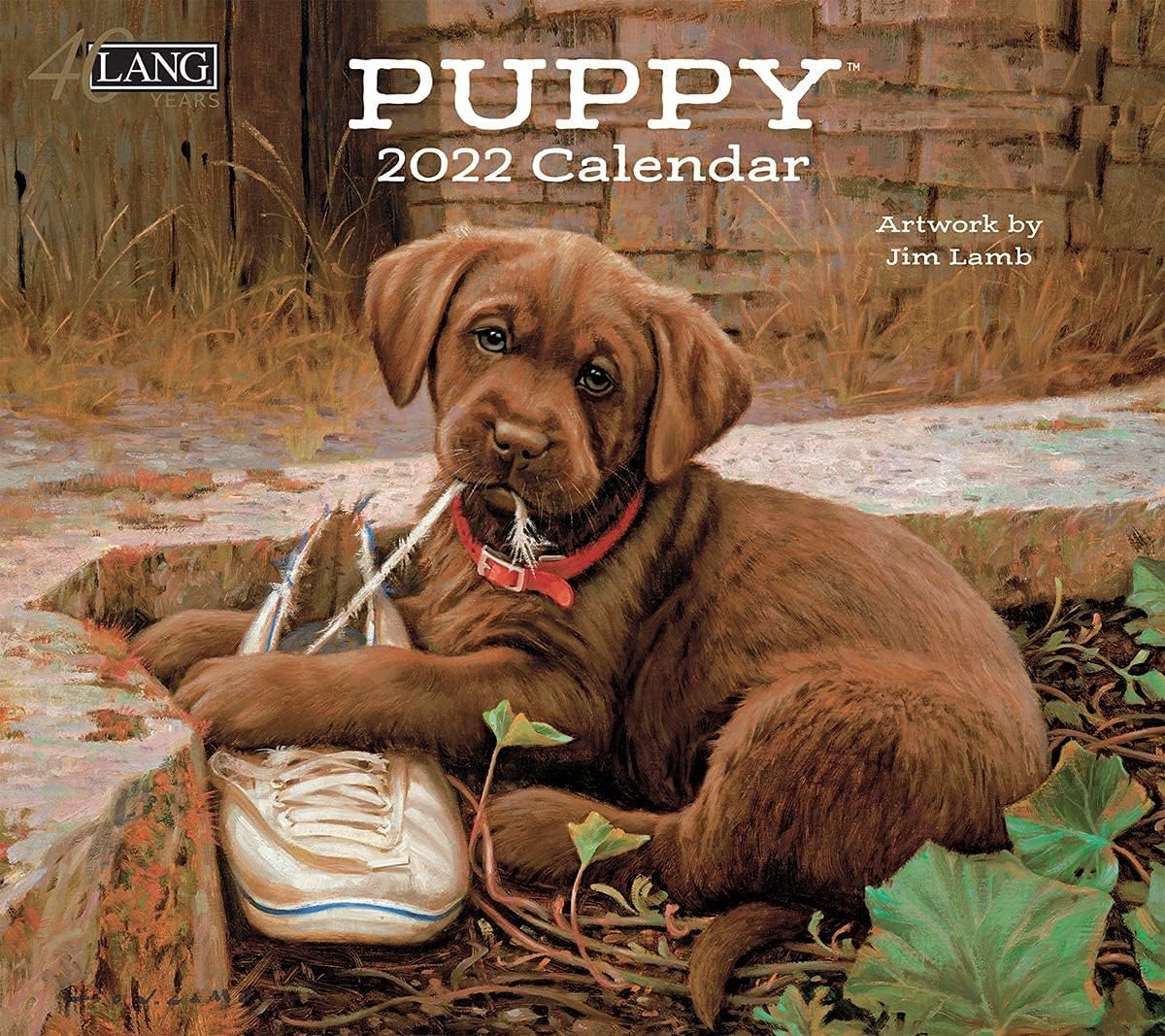 amazon com lang puppy 2022 wall calendar 22991001937 everything else