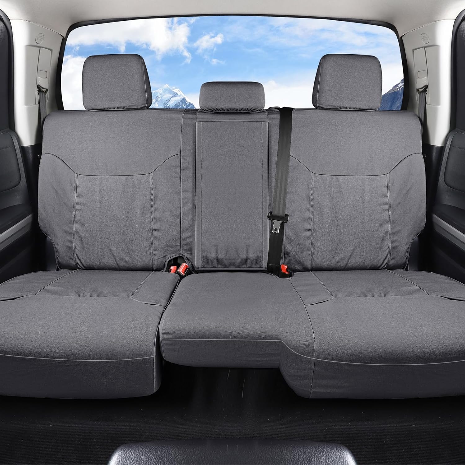 Truckiipa Dodge Ram Seat Covers Custom Fit for Laramie Big