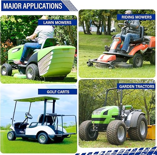 Miniatura 7 de 24x12.00-12 Neumáticos para cortacésped 4PR 24x12x12 Césped & Garden Carrito de Golf Tractor Neumáticos sin cámara Juego de 2
