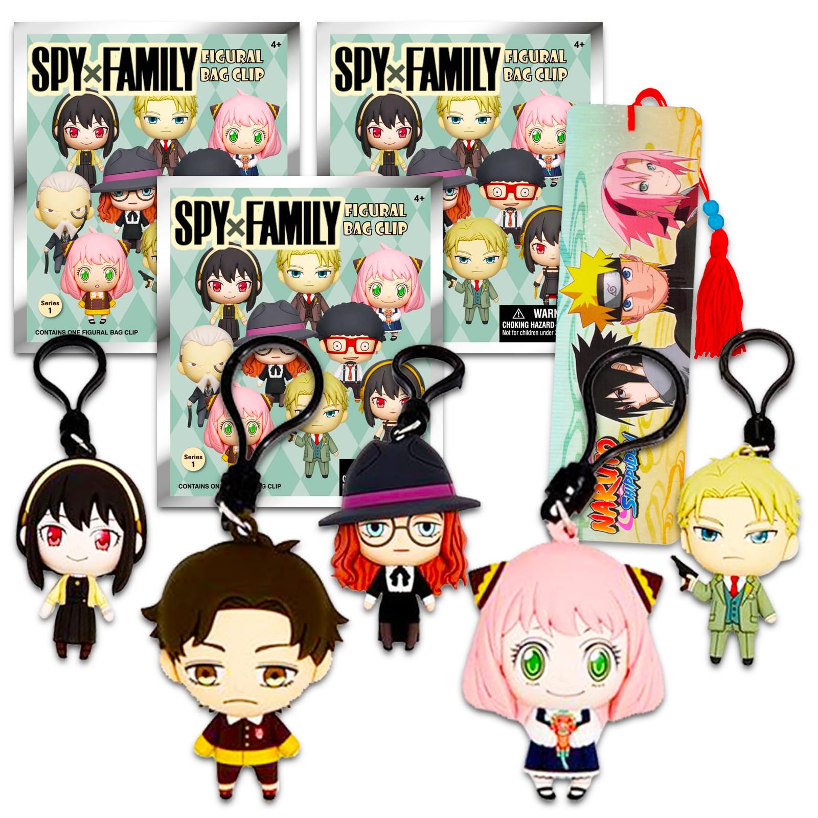 SPY×FAMILYグッズセット Screen Legends Spy X Family Blind Bag Party Favors 3 Pack – Bundle