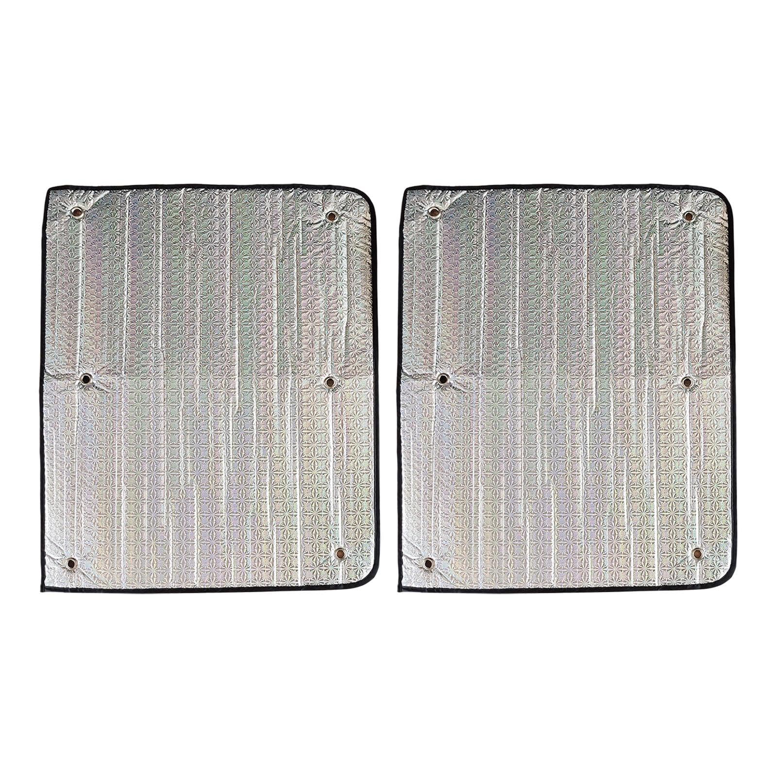 2 Pezzi Tendine per Tetto Apribile per Auto, Copertura per Tetto Auto Durevole con 6 Fori a Ventosa Parasole Copertura per Tetto Apribile per Atto 3