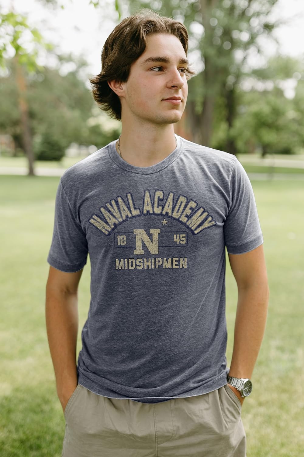 Blue 84 NCAA Unisex-Adult NCAA Officially Licensed T-Shirt Burnout Smoke Signal