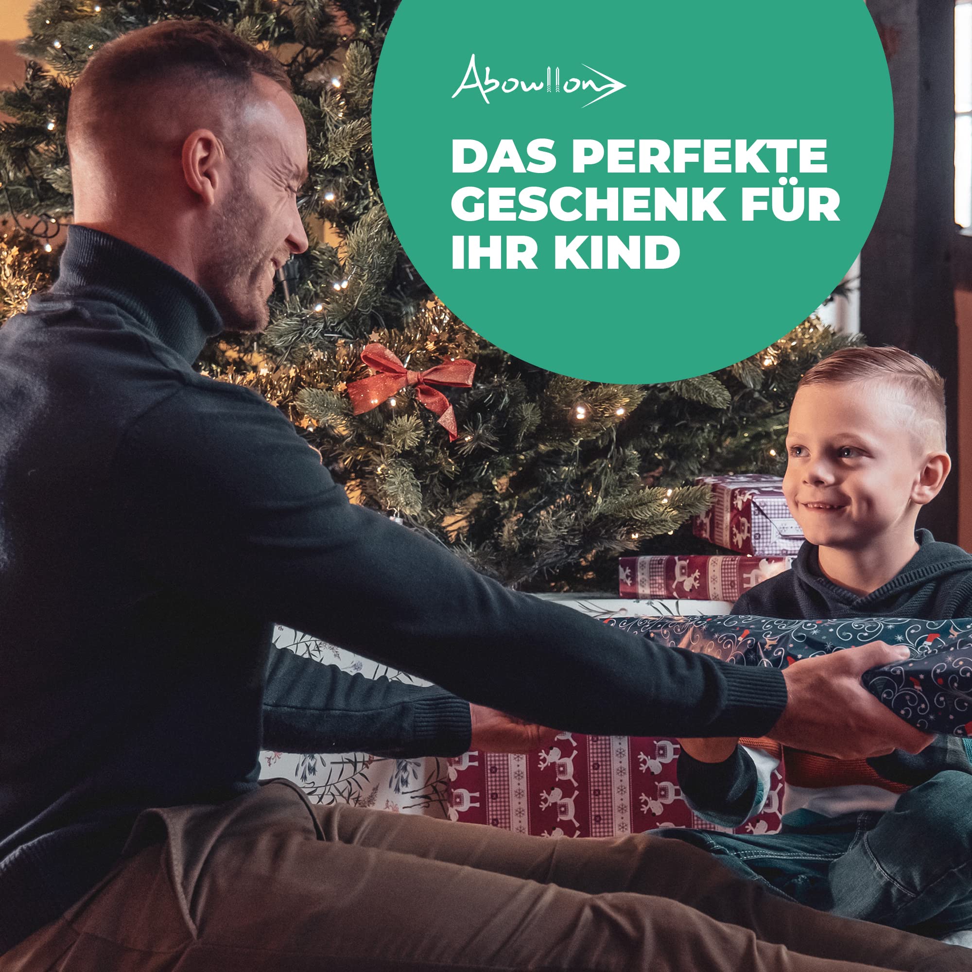 Pfeil und Bogen für Anfänger Sportgerät Set 15 Pfeile mit Gummispitze, Köcher, Tasche & 4 Zielscheiben | Bogenschießen | Für Rechts und Linkshänder