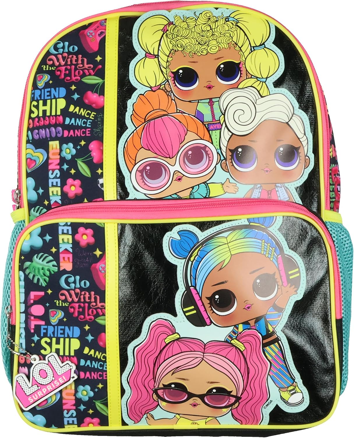 L.O.L. Surprise! Backpack Perfect Together 16" Laptop Tech Sleeve School Bag Bookbag image 2