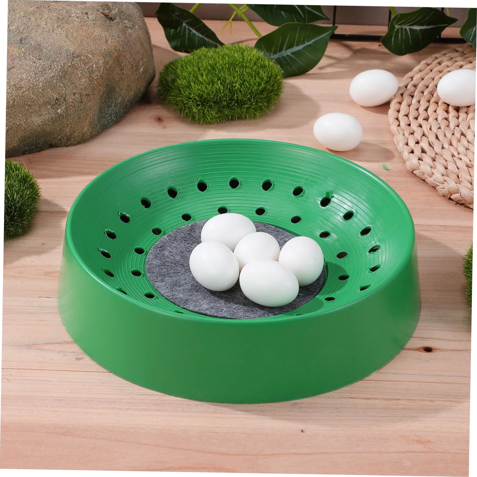 BESTonZON Lot de 10 de Pigeons à Œufs pour Oiseaux Accessoires Respirants et Lavables pour d'oiseaux Fournitures Maison Ferme