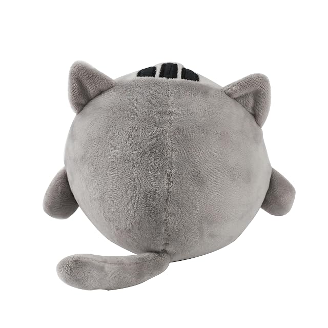 Foto 3 de 3 de I-TOTAL® - Cojín Suave Squishy de Espuma Viscoelástica con 14 cm de Diámetro, Almohada Squishy (Grey Cat)