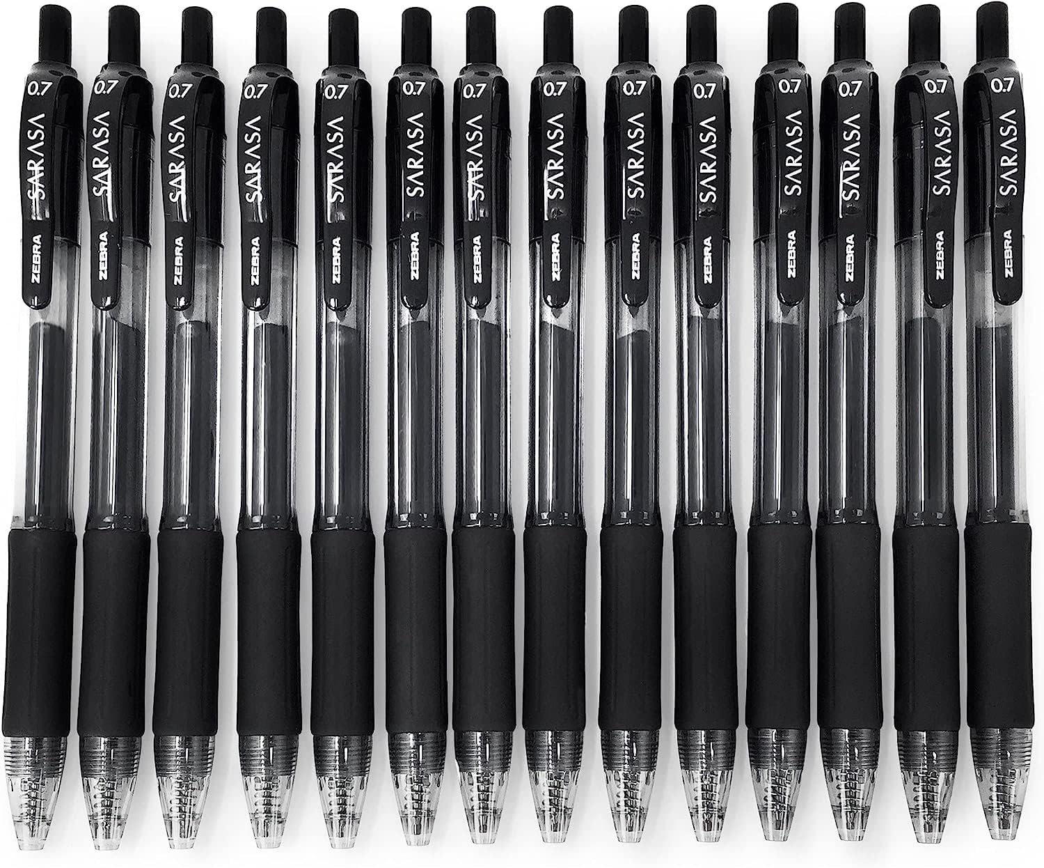 Zebra Sarasa Gel Ink Rollerball Pen Quick Drying 0.7mm Black