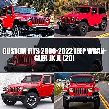 Amazon.co.jp: 防水カーカバー 交換用 ジープ ラングラー JK JL