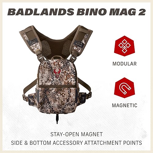 Miniatura 10 de Badlands Bino Mag 2  Sistema modular de arnés binocular para un rendimiento y durabilidad óptimos