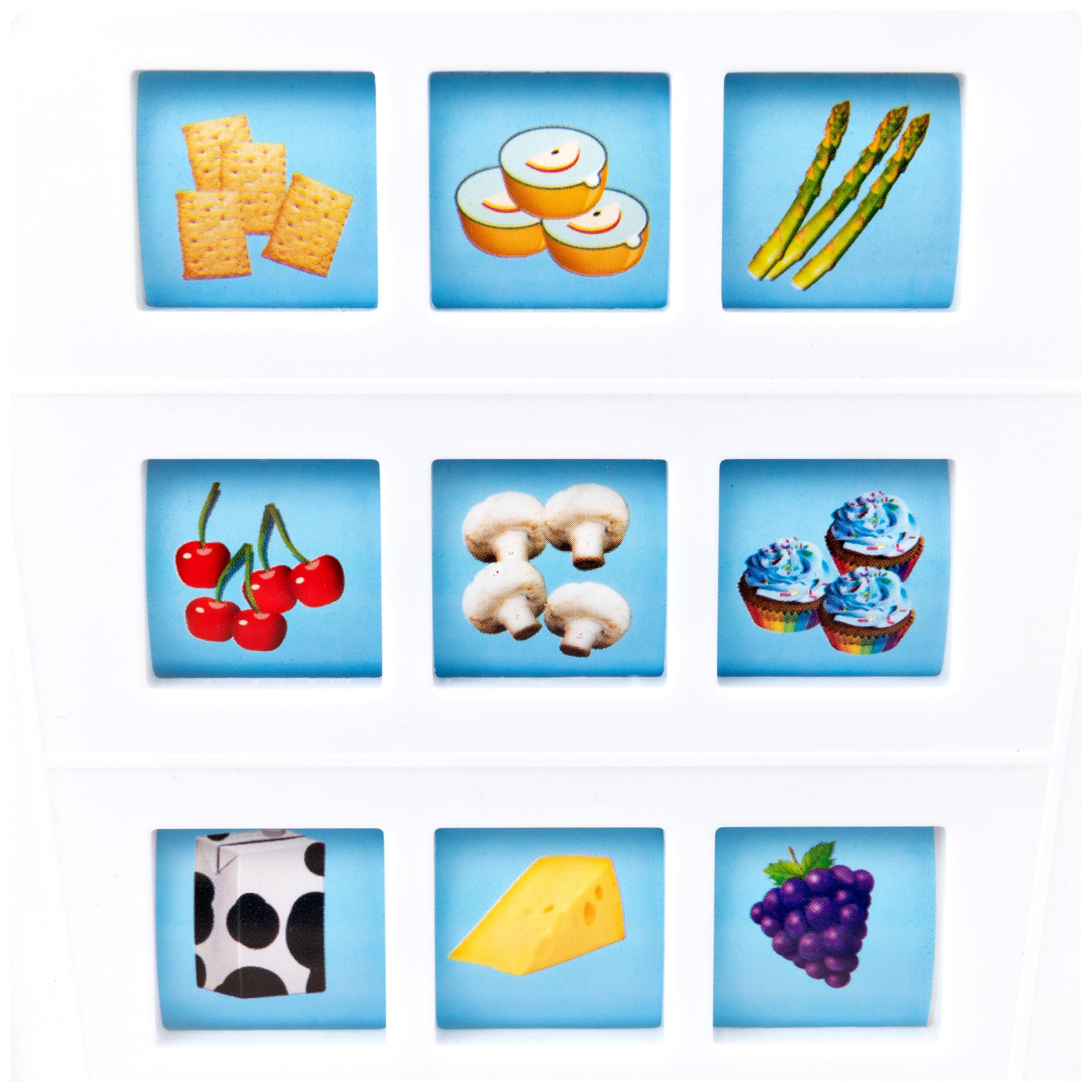 Nickelodeon Blue's Clues Snack Match Game, Matching Board Game, for Families and Kids Ages 3 and up