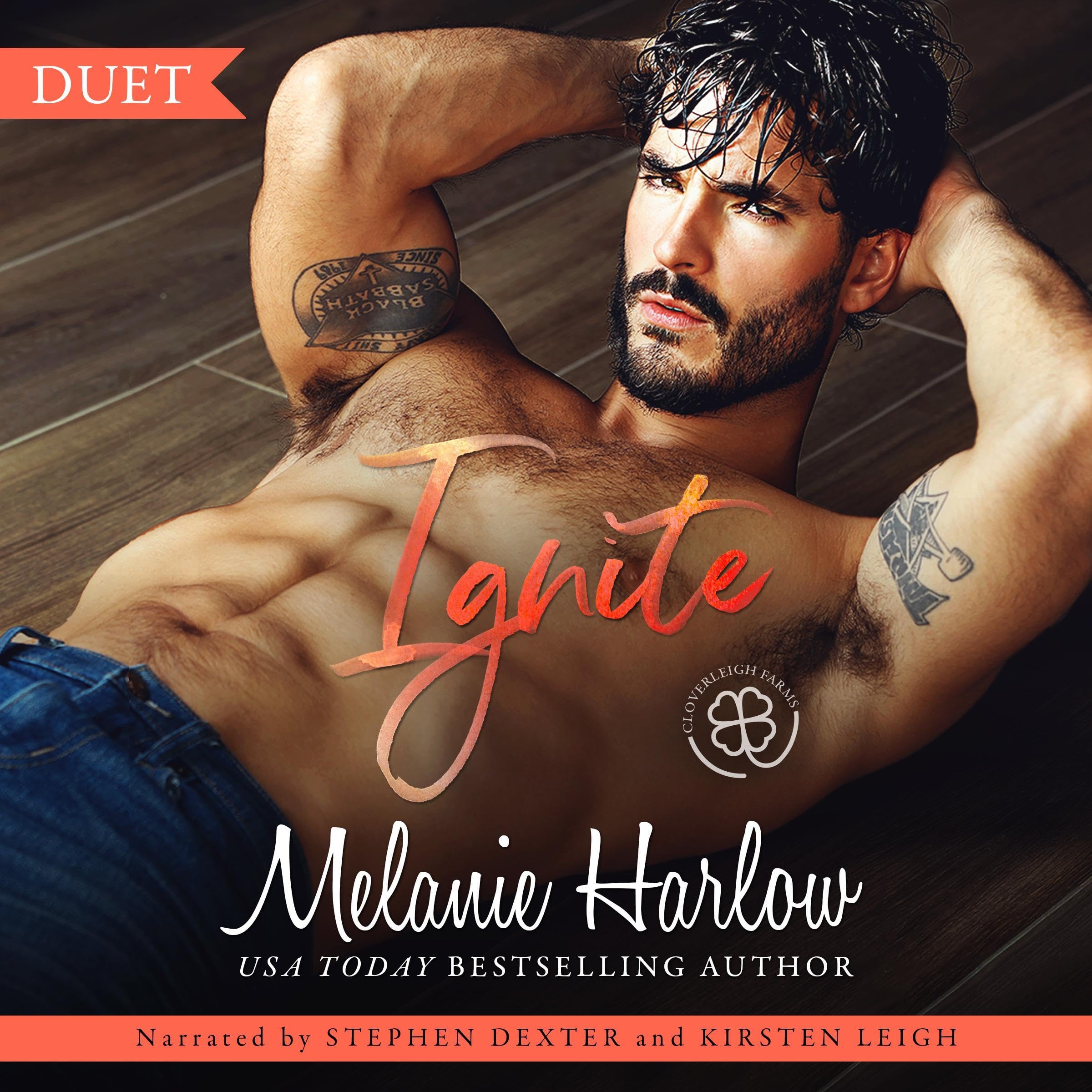 Cover art for Ignite: A Grumpy Single Dad Romance