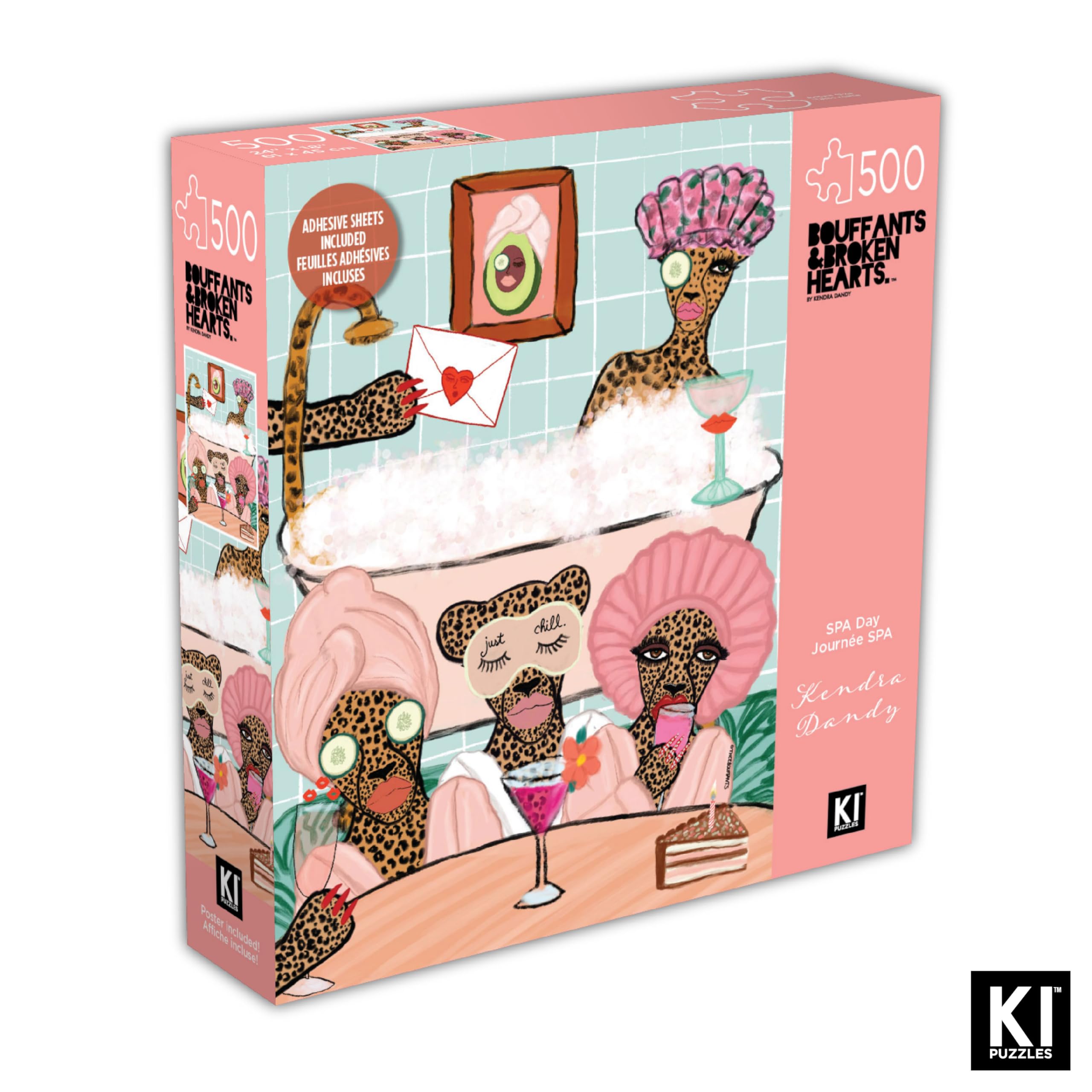 500 Piece Puzzle for Adults Bouffants and Broken Hearts Kendra