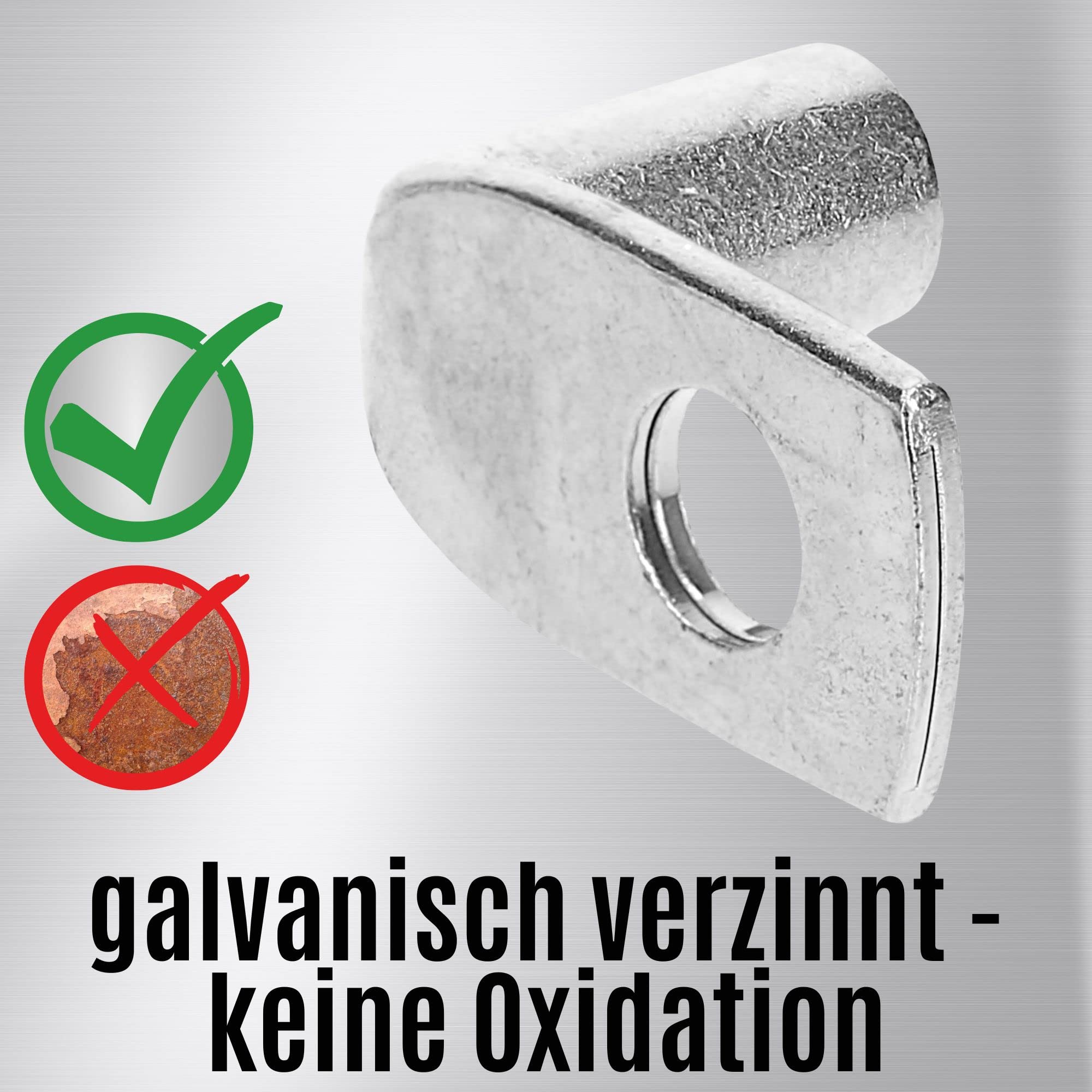 Kalitec 10x Cosse Tubulaire Coudée 90° 25 mm² M8, Cosse à Sertir Standard | Connecteur de câble en cuivre étamé pour installations électriques, solaires, auto et industrie. Fabriqué en Allemagne.
