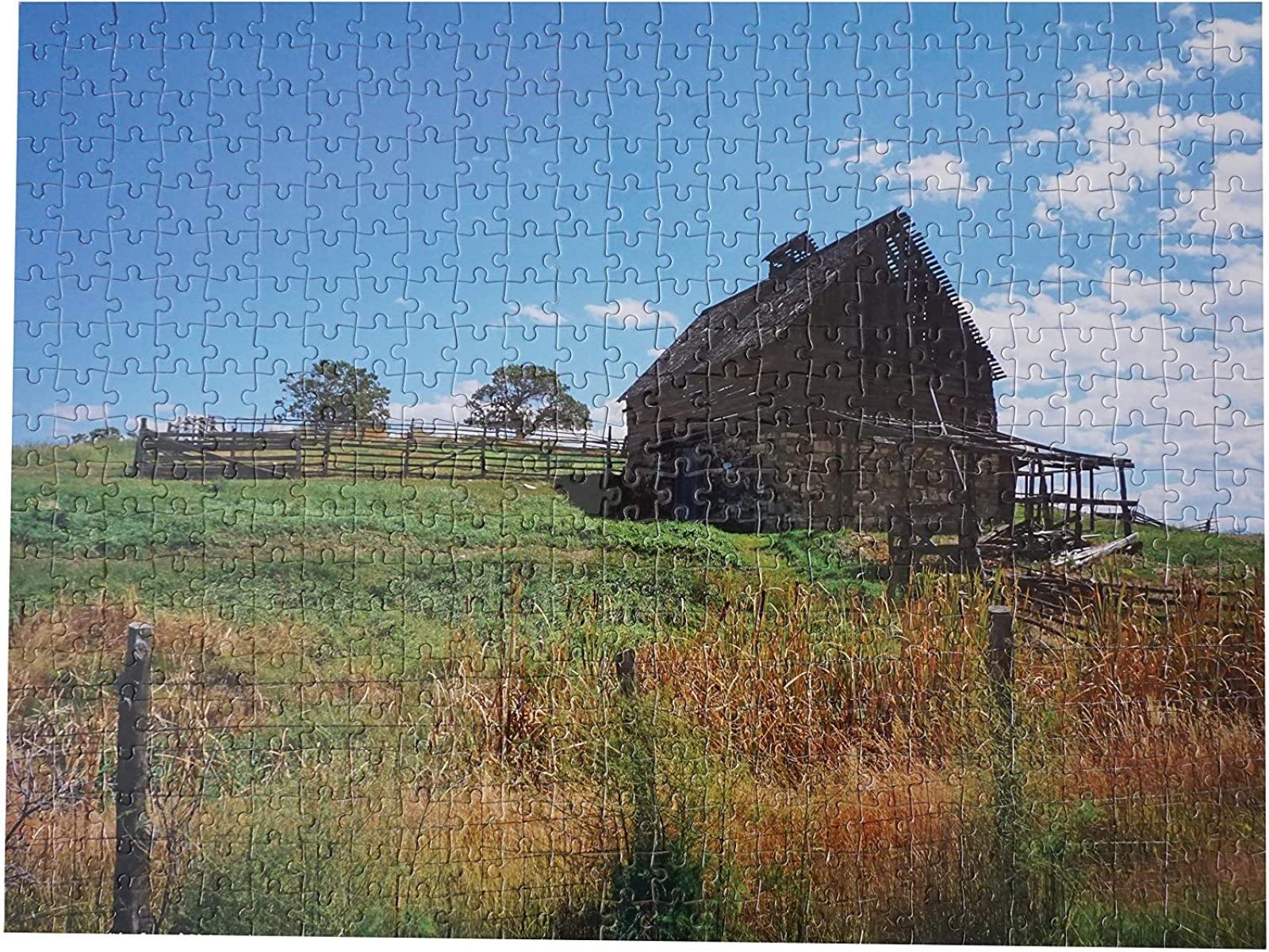 Jigsaw Puzzle 7000 Pieces Stunning Views of the Adult Barn Each piece of the puzzle fits together perfectly