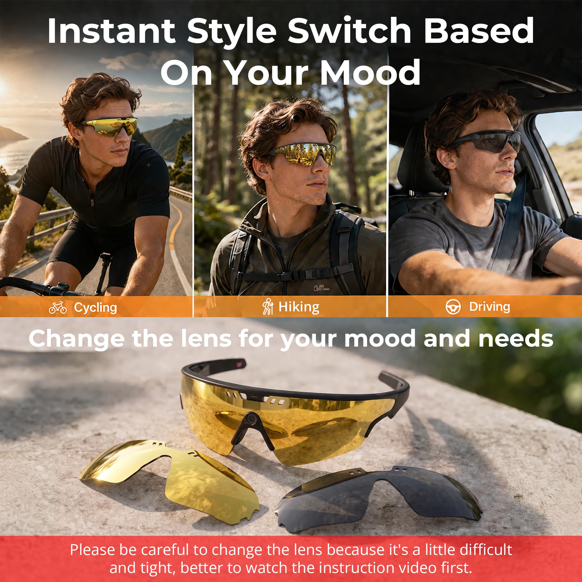 HiBloks - Lente de repuesto polarizada UV400 para gafas Oakley Meta Vanguard