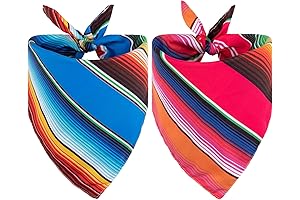 Whaline Mexican Dog Bandana: Colorful Fiesta Accessory for Your Furry Friend!