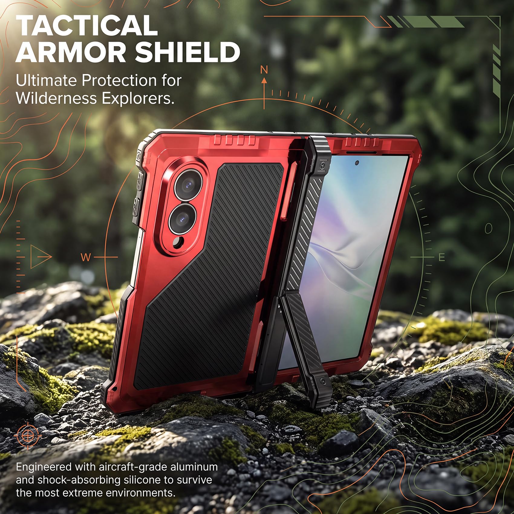 per Samsung Galaxy Z Fold 8 Custodia Antiurto