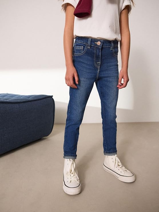 Jean Skinny Fille Next - Taille 3-4 Ans Vert Clair - Neuf Avec étiquettes